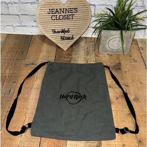 💜 HARD ROCK CAFE Authentic ALL ACCESS BAG, adjustable straps, gray